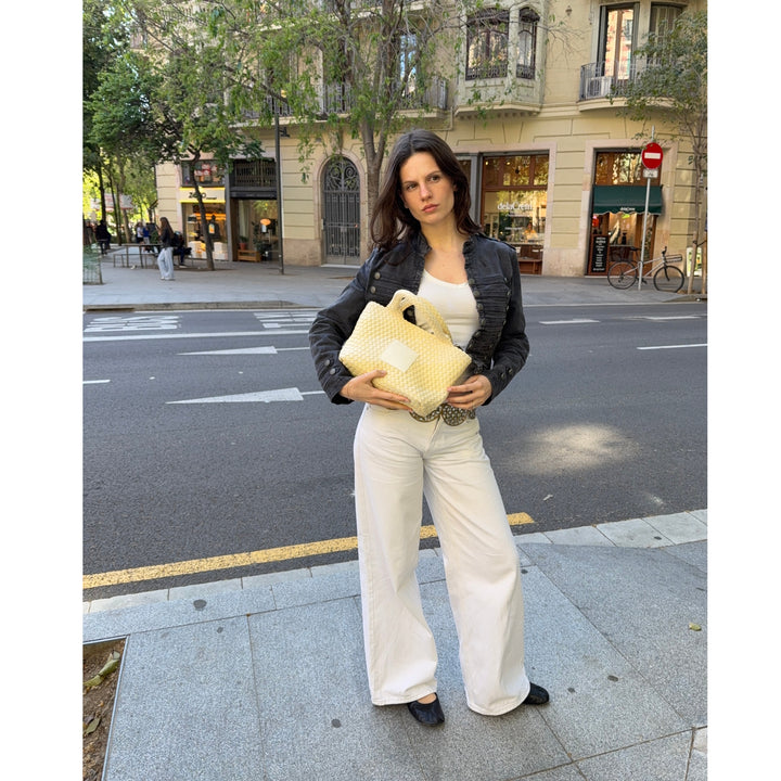 BAG Amelia 'VISION & MISSION' | cream&soft yellow