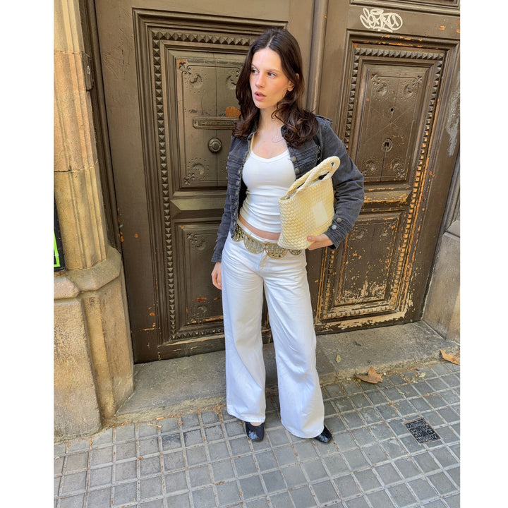 BAG Amelia 'VISION & MISSION' | cream&soft yellow