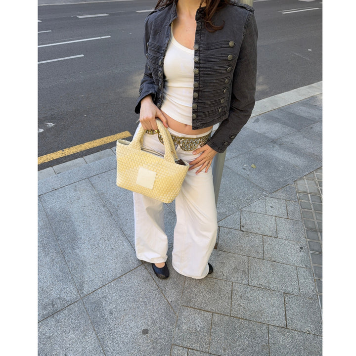 BAG Amelia 'VISION & MISSION' | cream&soft yellow