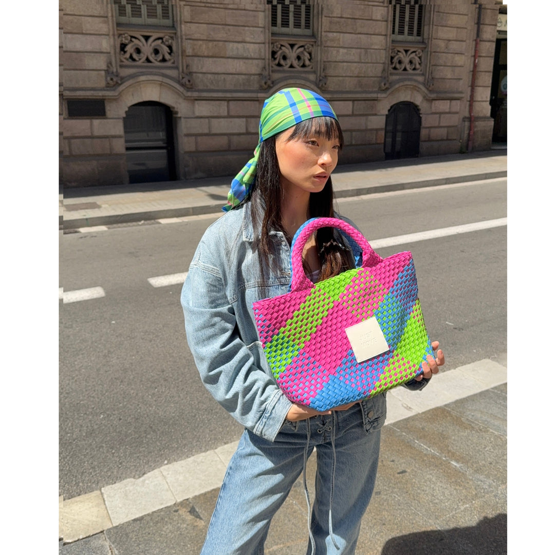 BAG Michele 'JUST MOVE' | pink&blue&green
