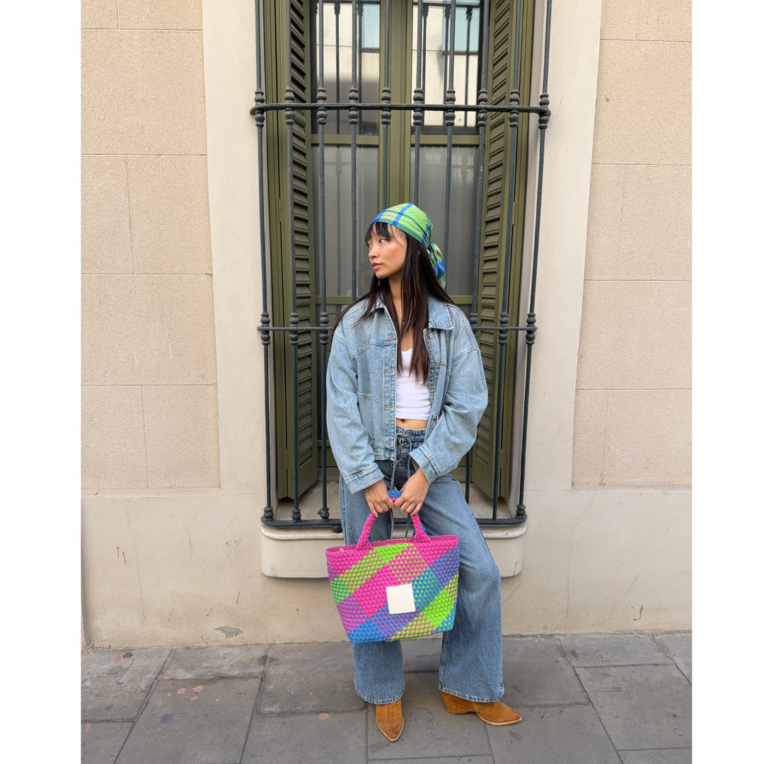 BAG Michele 'JUST MOVE' | pink&blue&green