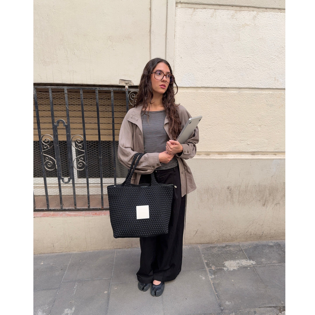 BAG Sylvia 'FREE LOVE' | black