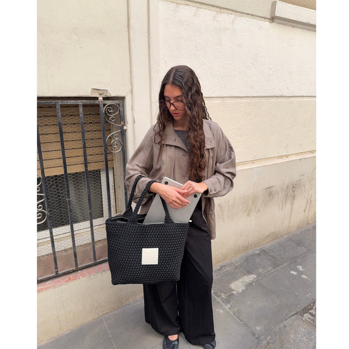 BAG Sylvia 'FREE LOVE' | black