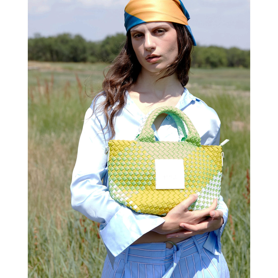 BAG Amelia 'JUST MOVE' | green&mint&mustard