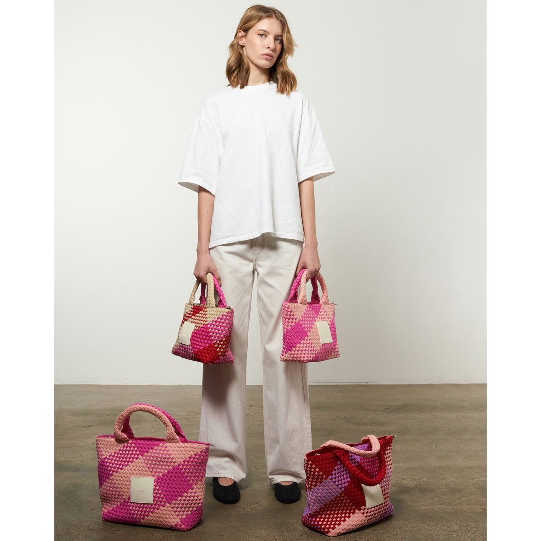 SAC Amelia 'LIFE IS SIMPLE' | rose&rouge&beige
