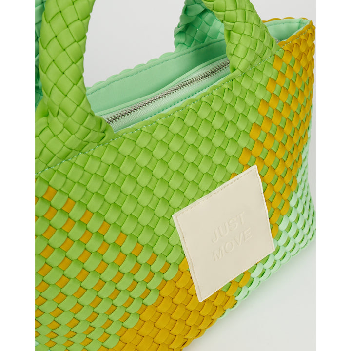 BAG Amelia 'JUST MOVE' | green&mint&mustard