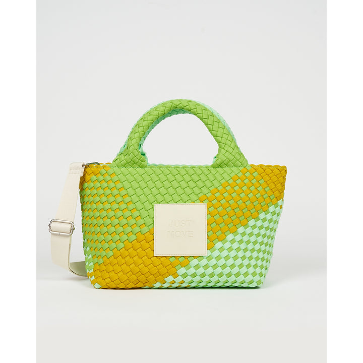 BAG Amelia 'JUST MOVE' | green&mint&mustard