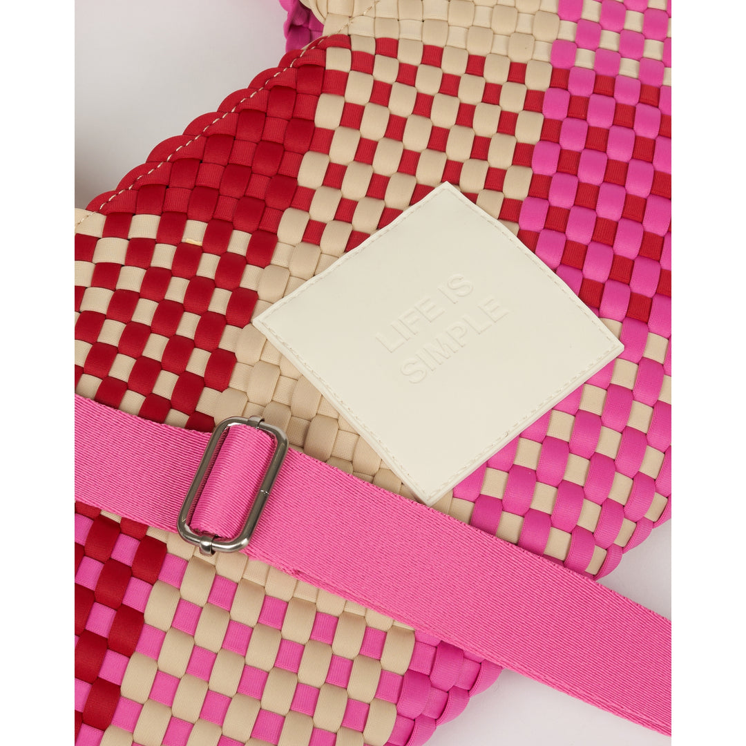 SAC Amelia 'LIFE IS SIMPLE' | rose&rouge&beige