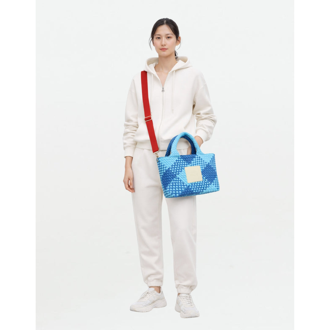 BORSA Amelia 'STAY FOCUS' | blu