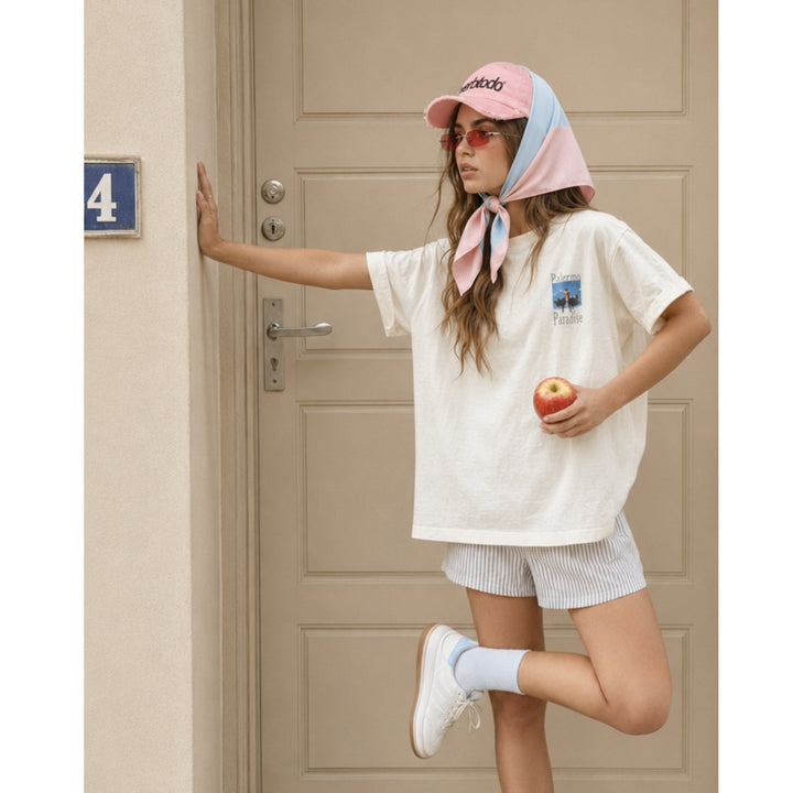 Pink Ripped Cap Verb to do